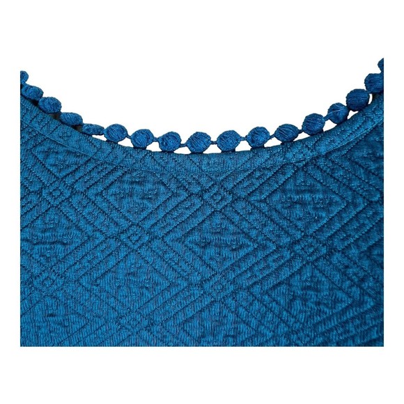 Free People Teal Fit n Flare Show Me Your Back Dress XS Above Knee - Picture 5 of 14